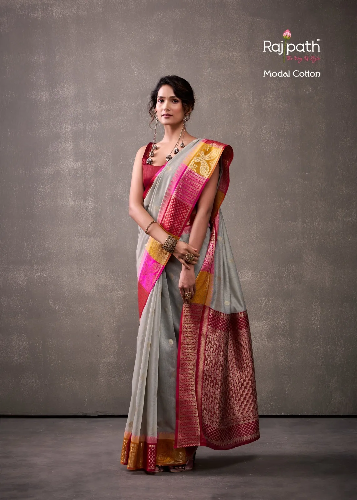 Buy Tuti Fruti Silk Premium Saree in Surat - Reseller Bazzar